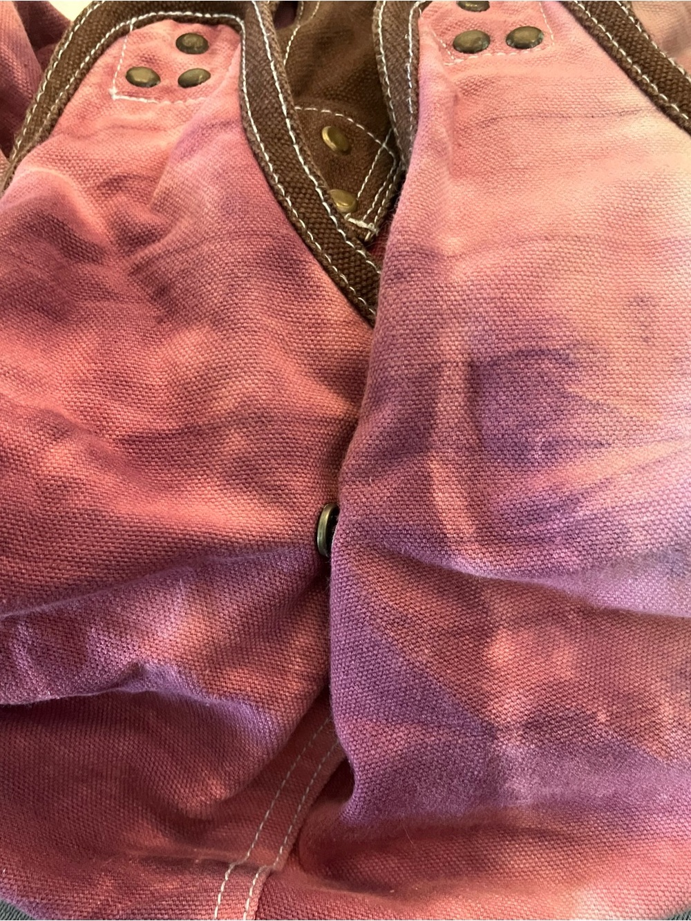 Casual Tie-Dye Shoulder Tote Bag - Picture 3 of 8